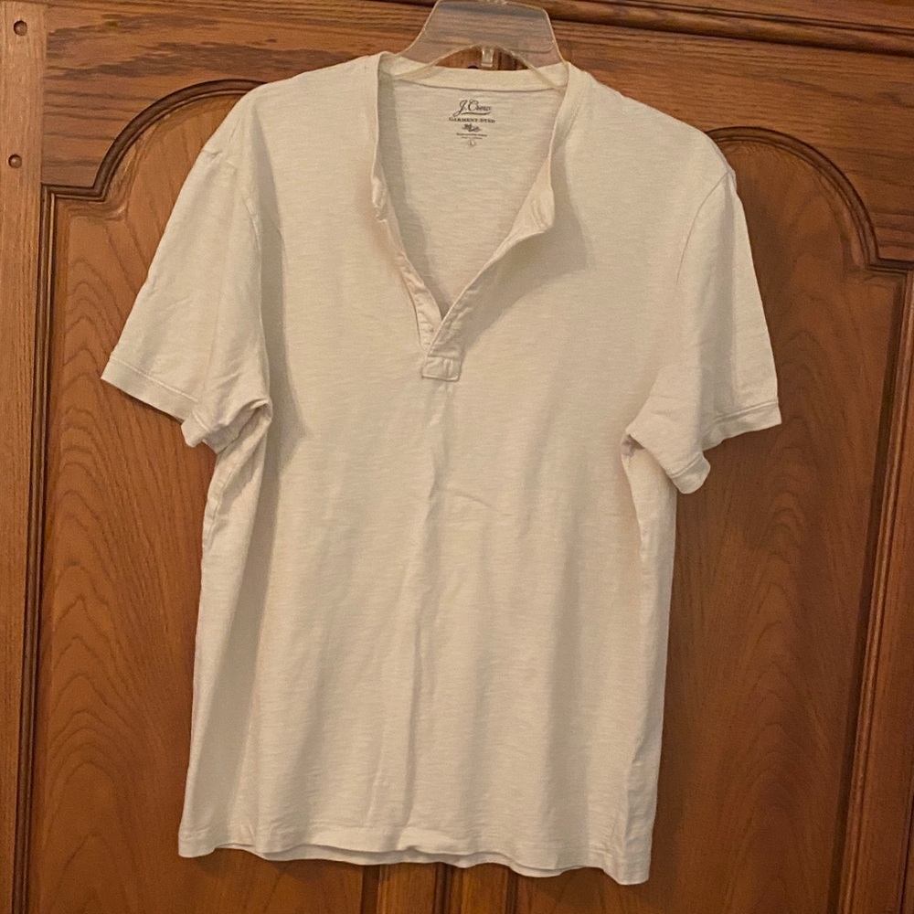 J Crew Men's Large Short Sleeve Shirt 21"w x 27"L